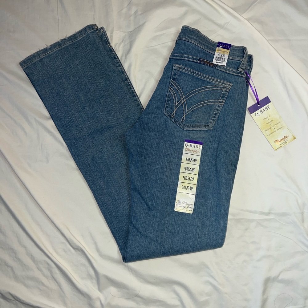 Wrangler QBaby Women's Blue Jeans